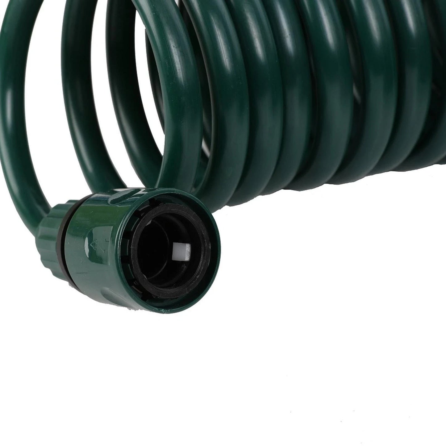 Aqua 15m Spiral Coil Hose Systems with Spray Gun Watering Equipment