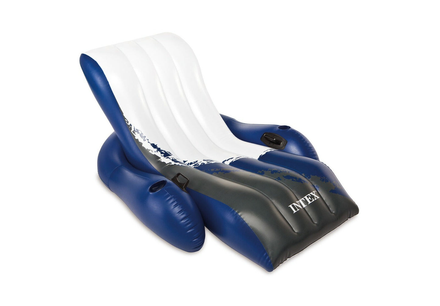 Intex Inflatable Pool Lounge Floating Recliner Swimming Beach with Cup Holders