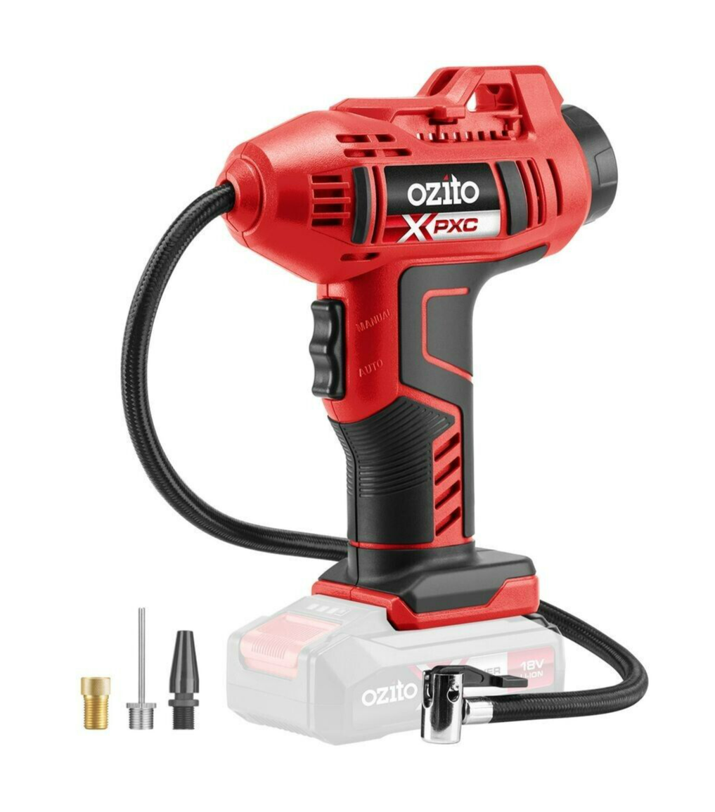 Ozito PXC 18V Air Inflator Cordless Compressor Tyre High Pressure - SKIN ONLY