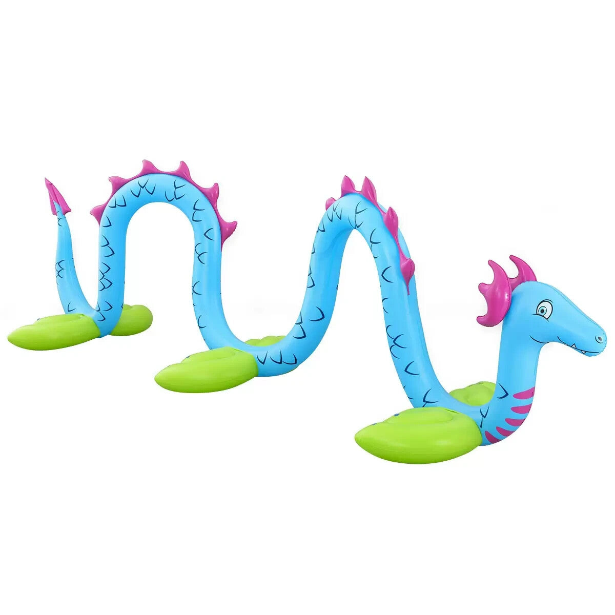 H2OGO Giant Sea Serpent Sprinkler Outdoor Yard Kids Inflatable Water Play