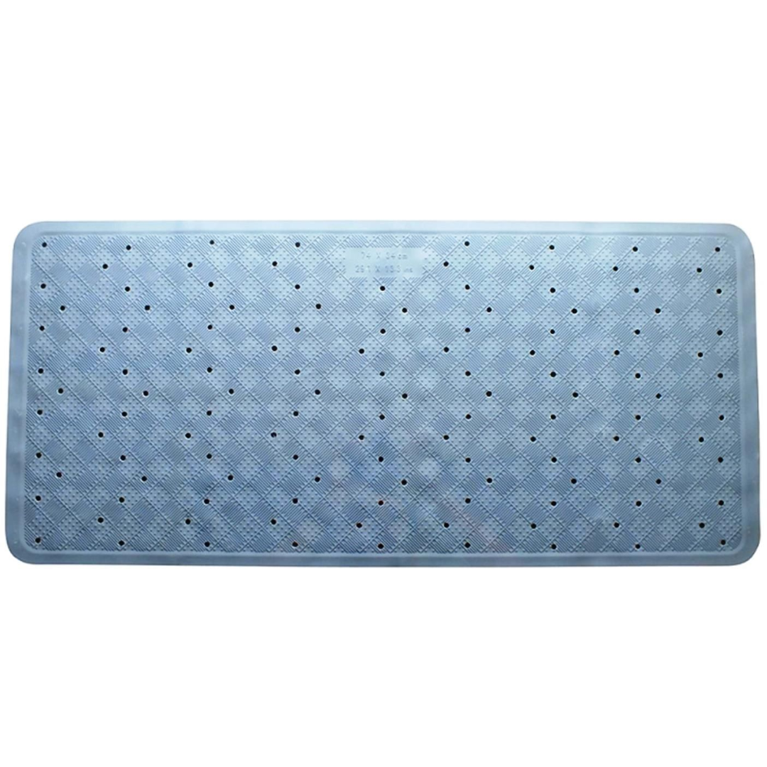 Supertex Bathroom Rubber Bath Mat Non Slip Anti-Slip Toilet Floor Rug 34 x 74cm
