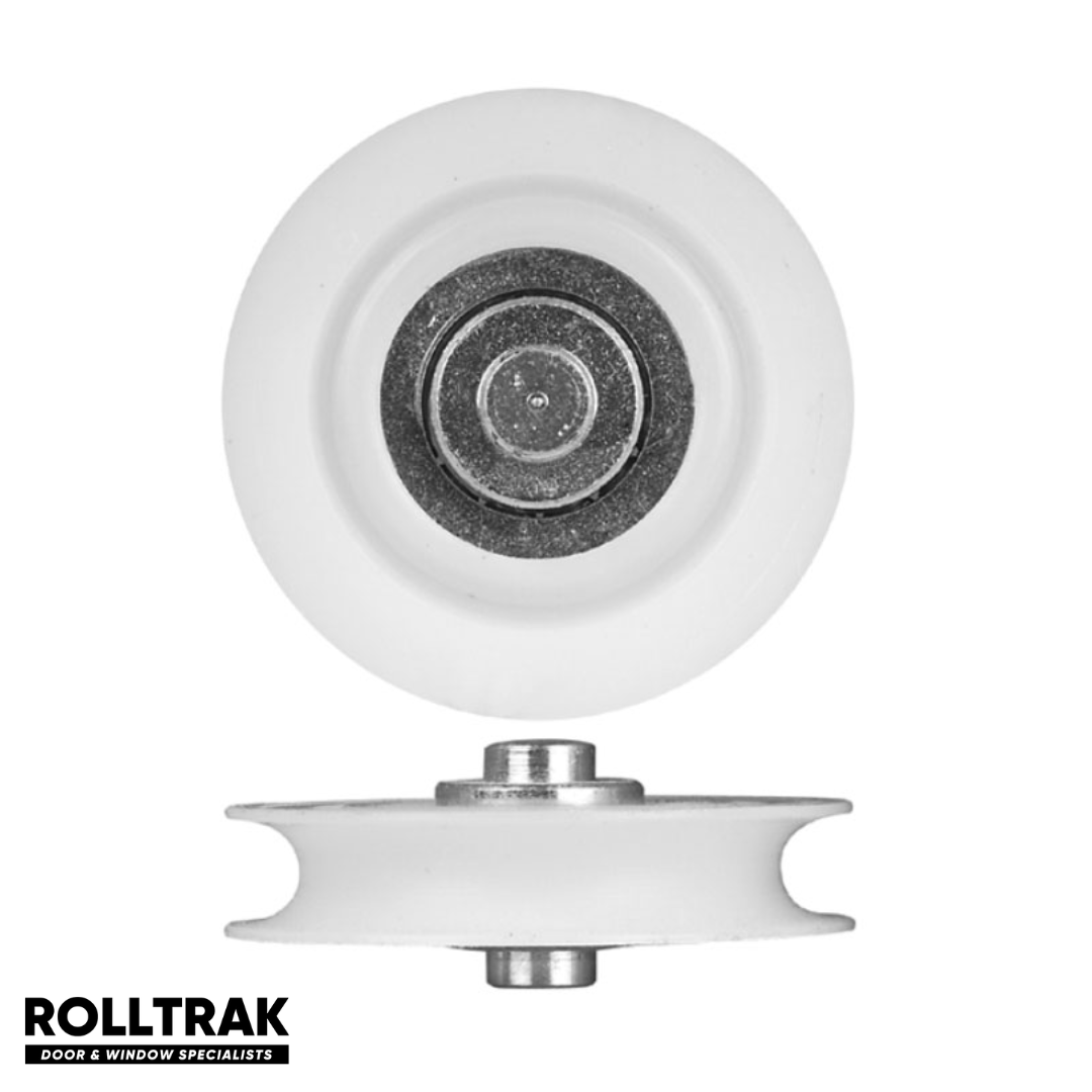 Rolltrak 36mm Sliding Door Roller Replacement Nylon Concave for Patio Doors 1 pc