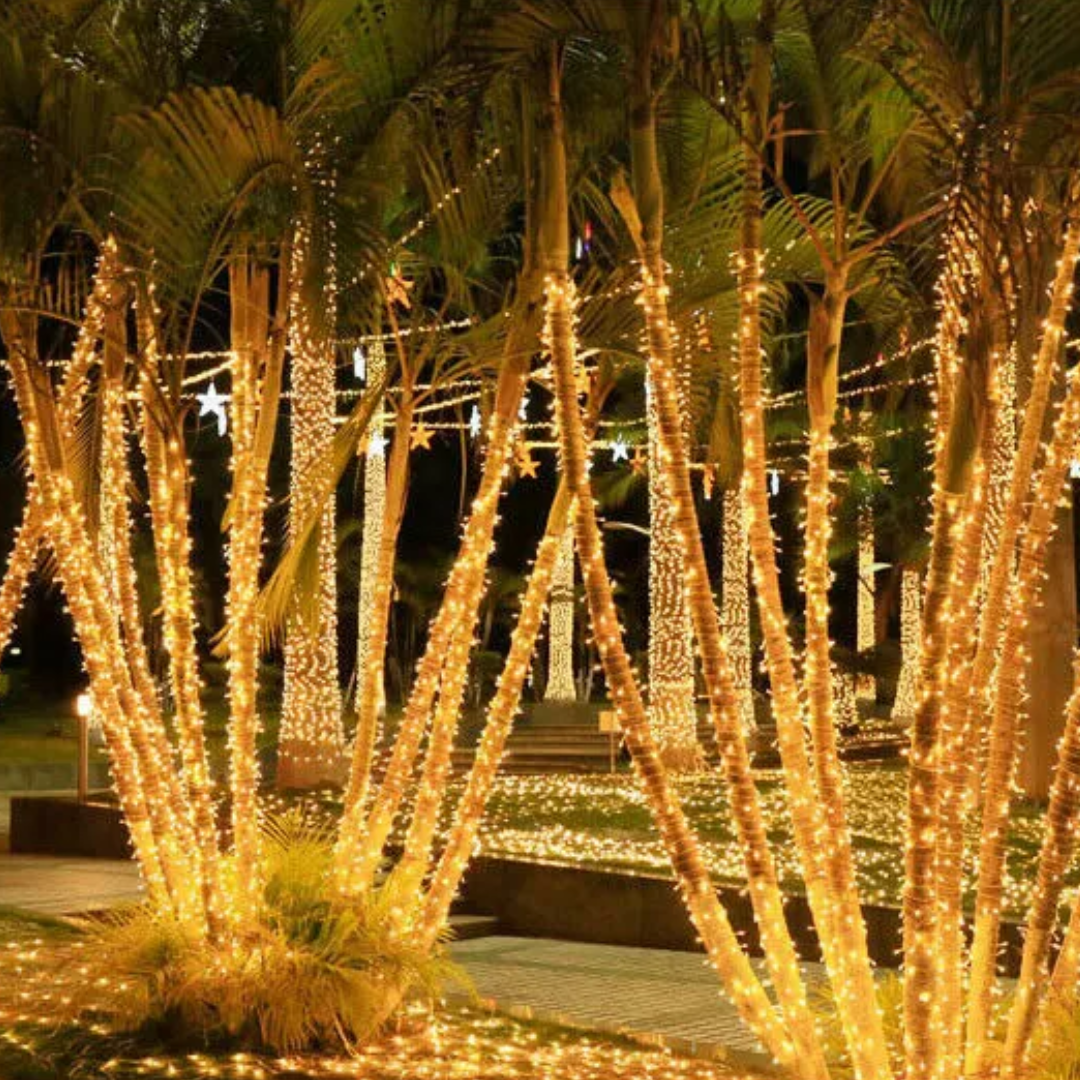 2x Lytworx Christmas Lights 250 Buds Warm White LED Fairy String Decoration