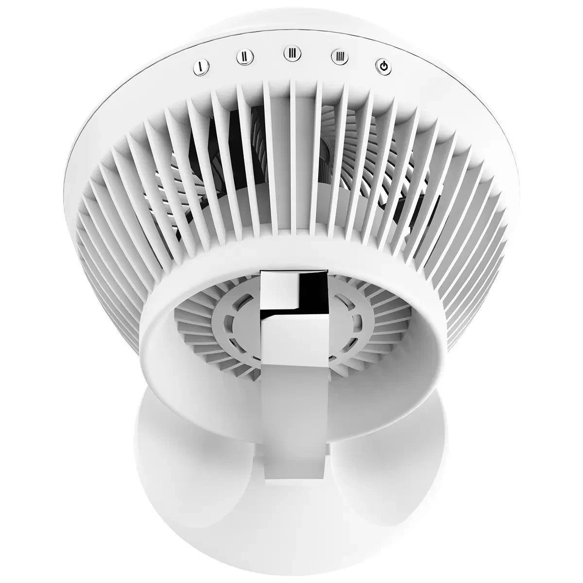 Vornado Floor Fan  Air Circulator 660 Whole Room Comfort Comfortable Gloss White