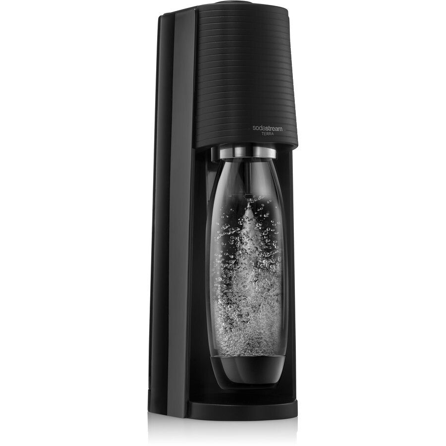 SodaStream Soda Maker Terra Megapack Sparkling Water + 2 x 1L Bottle