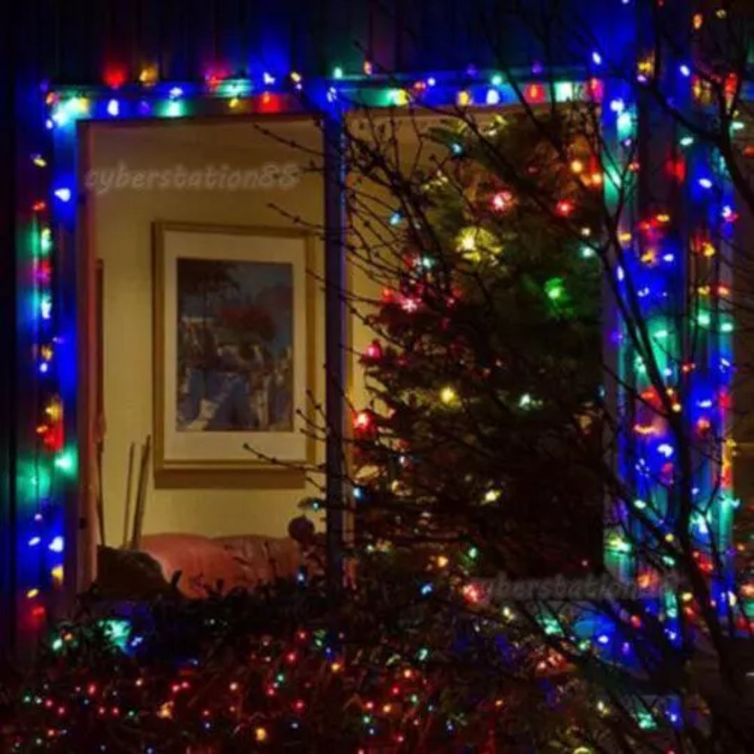 Lytworx Christmas Lights 250 Multicolour LED Buds Fairy String Decoration 12.4m