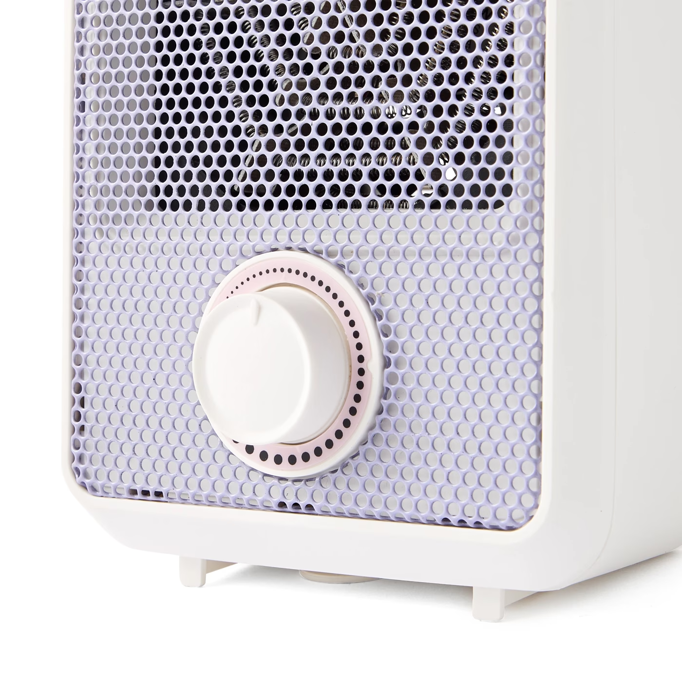 Desktop Mini Electric Heater Portable Small Room Office Desk Table 600W Purple