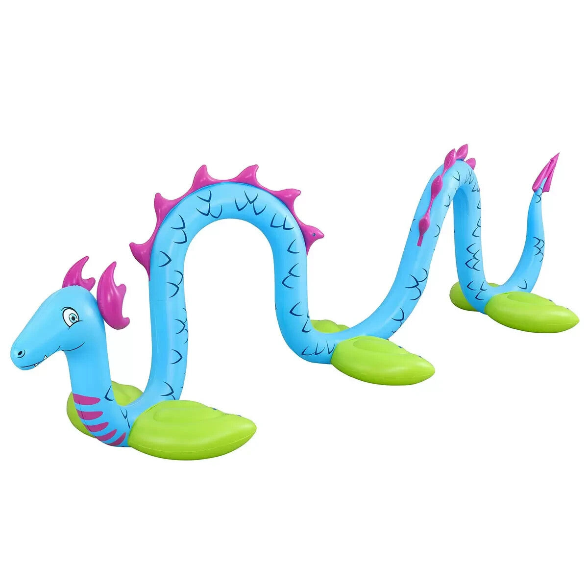 H2OGO Giant Sea Serpent Sprinkler Outdoor Yard Kids Inflatable Water Play
