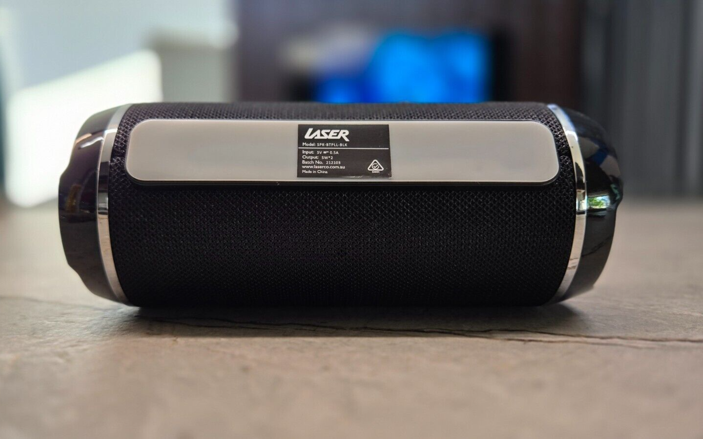 Laser Portable Bluetooth Pill Speaker Outdoor USB AUX FM Radio Music Audio Sound