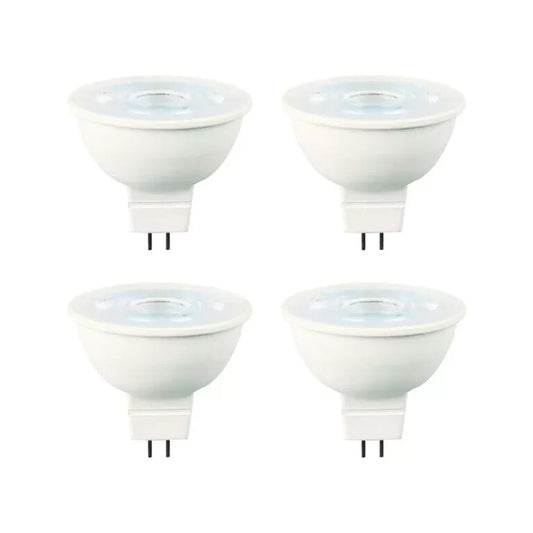 4 x Luce Bella LED Globes Daylight MR16 500 Lumen 6W Spotlight White Bulbs