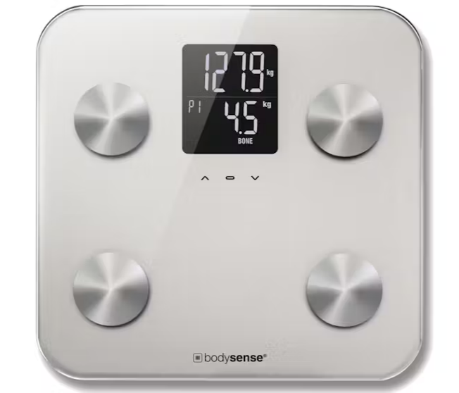 Propert Bodysense Bathroom Scale Digital Electronic Glass Weight Body 200kg