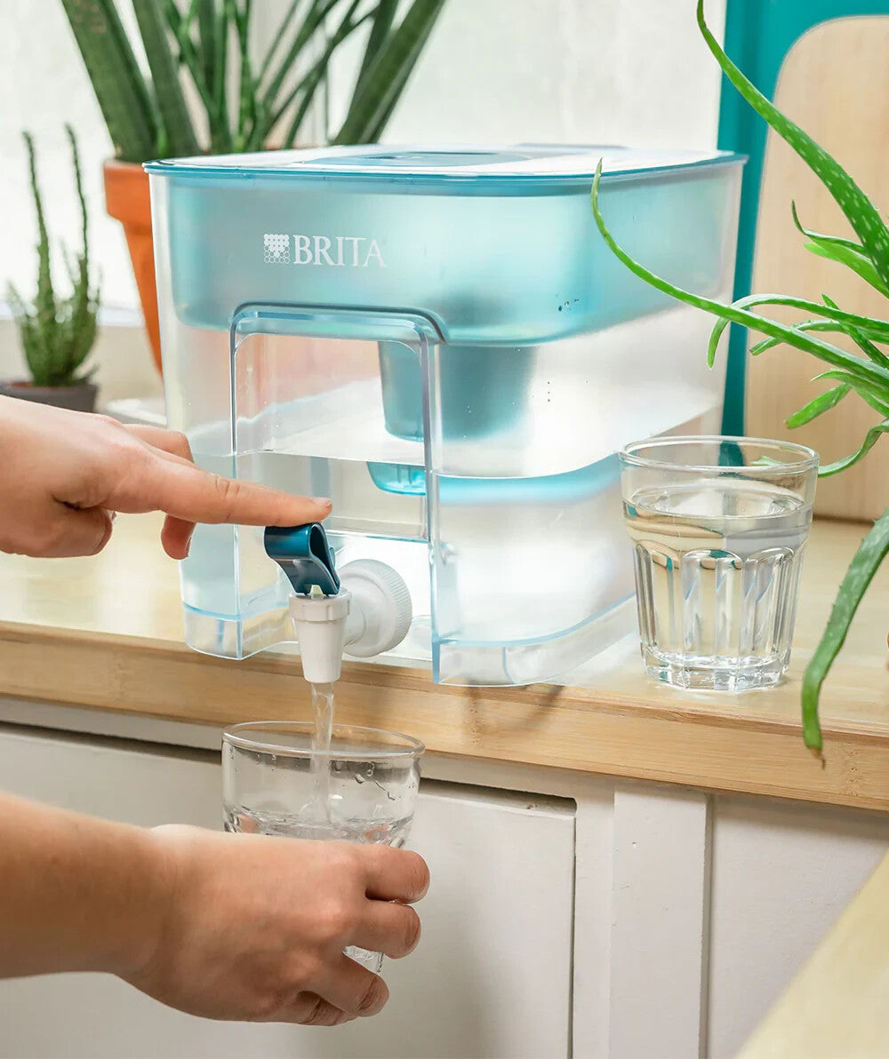 Brita Flow Cask 8.2L Water Purifier Dispenser Filter Tank w/ 2x Maxtra+ Filters