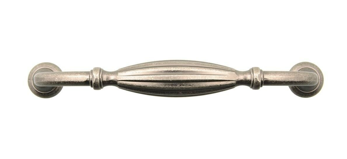 Prestige Pewter Cabinet Pull  Antique Handle Door Kitchen Drawer Cupboard 128mm