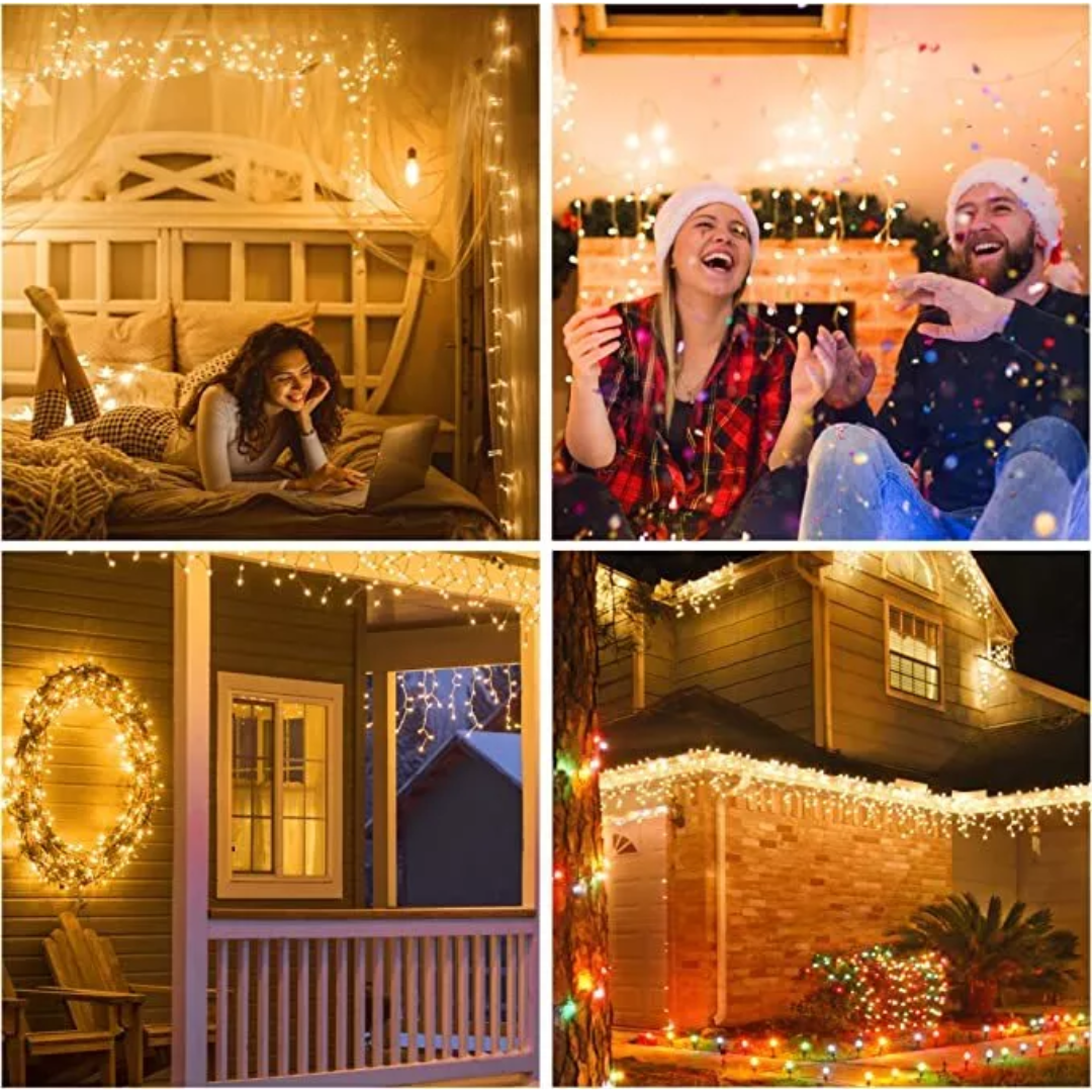 2x Lytworx Christmas Lights 250 Buds Warm White LED Fairy String Decoration
