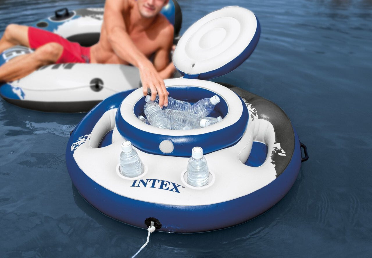 Intex Inflatable Floating Cooler Mega Chill Pool Drink Holder Beer Esky Float
