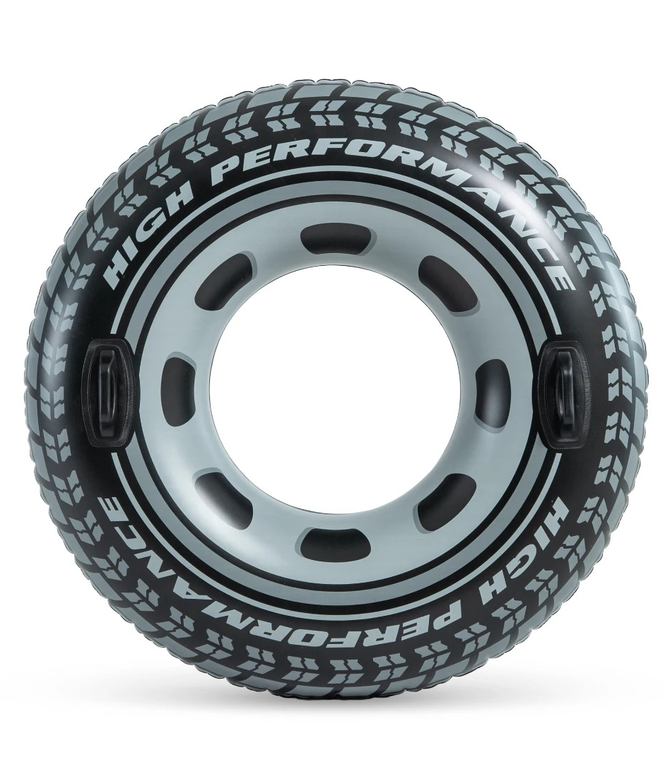 Intex Inflatable Ride-On Float Monster Truck Tyre Tube Pool Floating Kids Toy