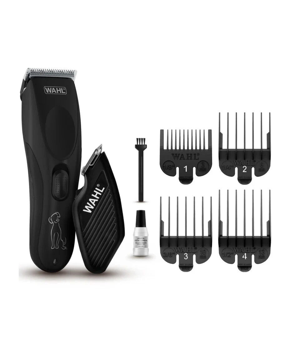 Wahl Groom Pet Pro Clipper Cordless Grooming Dog Cat Trimmer Combo Kit Set