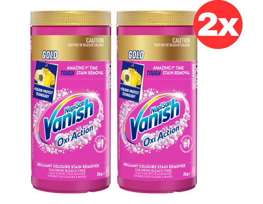 4kg Vanish Napisan Oxi Advance Gold Pro Fabric Stain Remover Laundry Booster