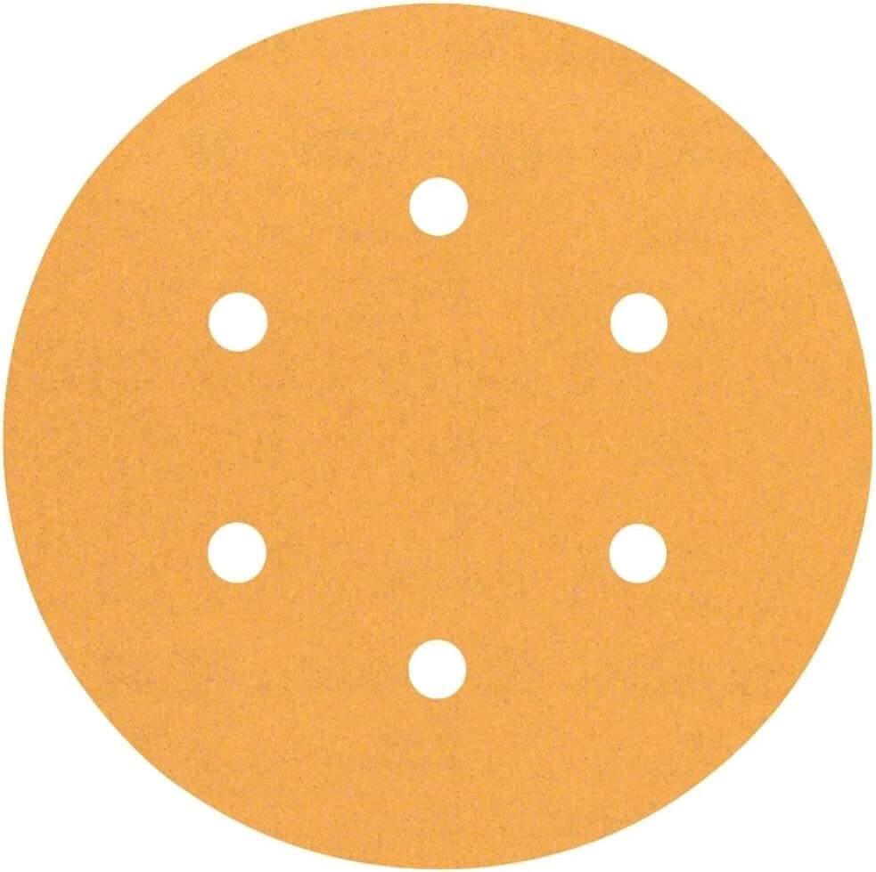 5x Bosch Sanding Discs Hook and Loop Backing Pad for Orbital Sander 150mm