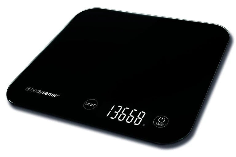 BodySense Digital Kitchen Scale 15kg High Capacity Electronic Weight Balance