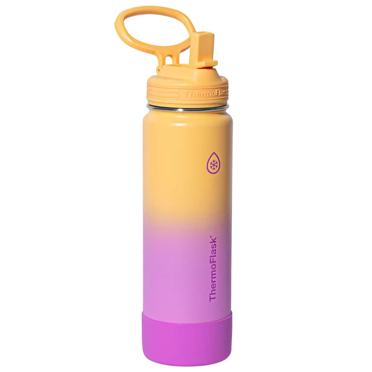 2x ThermoFlask Ombre Double Wall Vacuum Insulated Stainless Steel Bottle 710ml