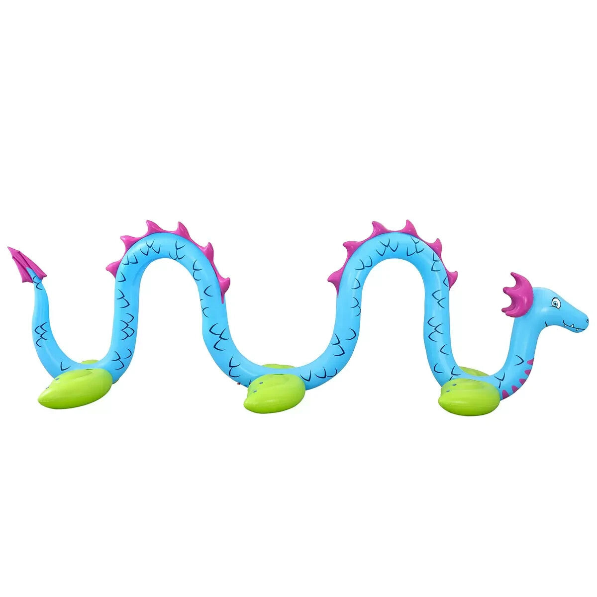 H2OGO Giant Sea Serpent Sprinkler Outdoor Yard Kids Inflatable Water Play