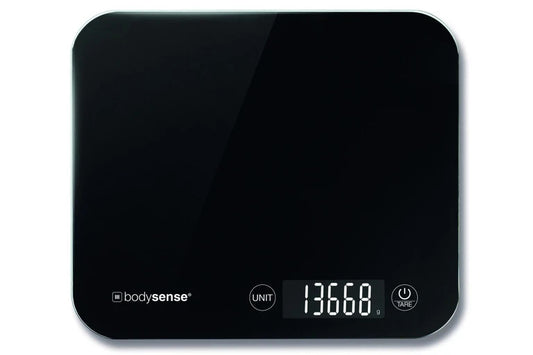 BodySense Digital Kitchen Scale 15kg High Capacity Electronic Weight Balance