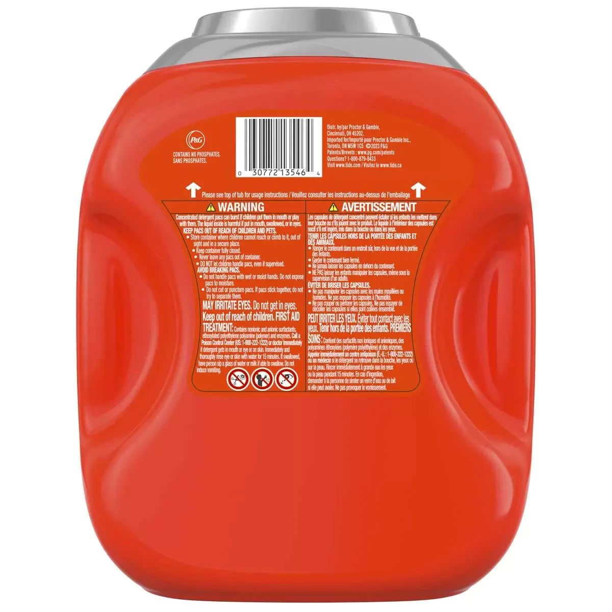 Tide Ultra Oxi Detergent Pods Dissolve 104 Count Capsules Built In Pre Treaters