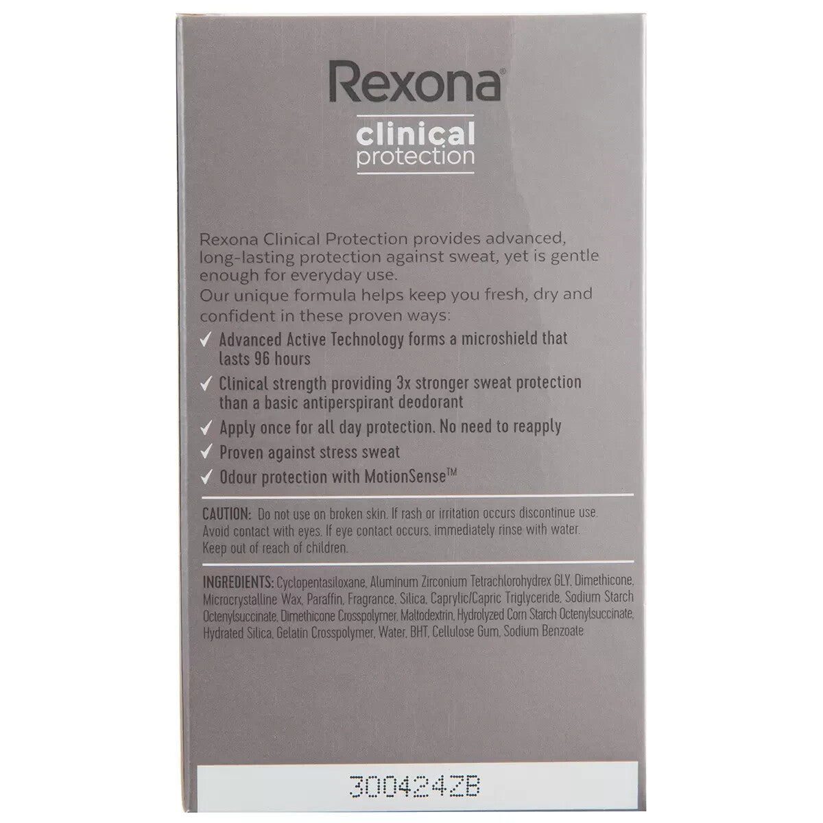 Rexona Women Clinical Protection Antiperspirant Cream Summer Strength 3x 45ml