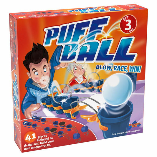 Tomy Puff Ball Race Game Party Toy Kids Board Games Family Multi Player