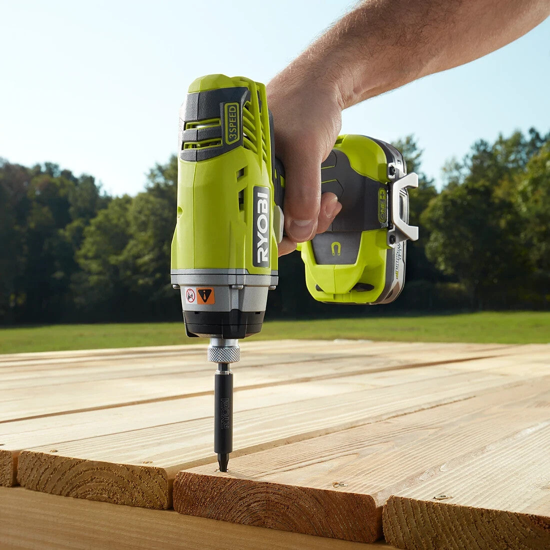 Ryobi Impact Link Driving Bit Set System Compatible Wall Storage 35-Piece