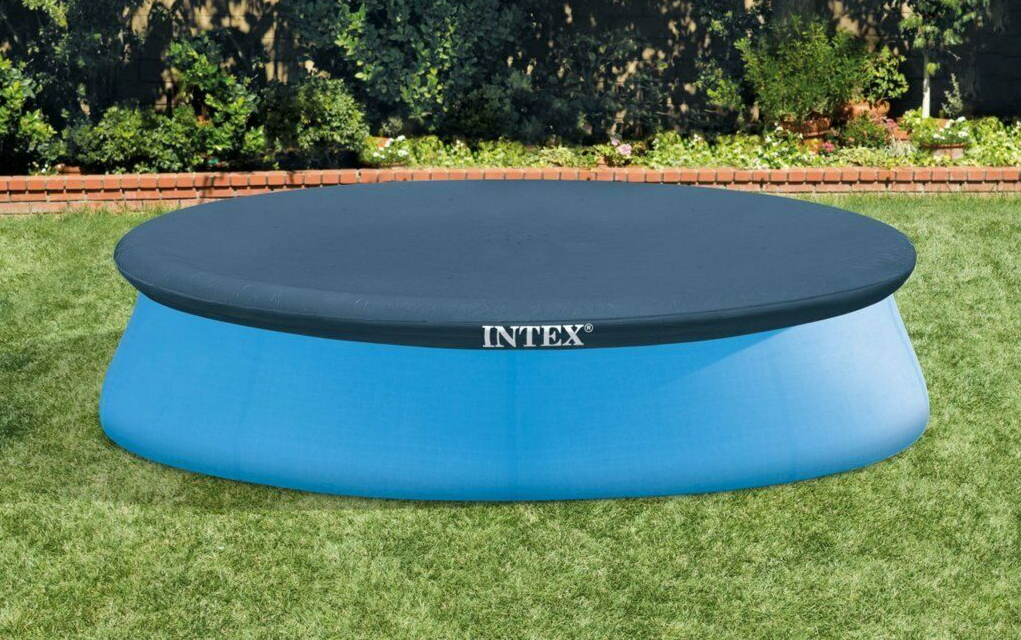 Intex Pool Cover Easy Set 10ft Blanket Above Ground Swimming Pool 3.05M X 30CM