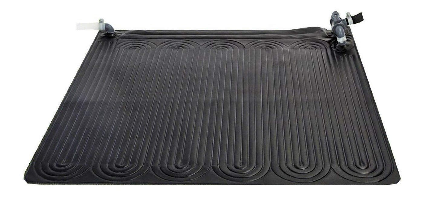 2x Intex Solar Heater Mat Above Ground Swimming Pool Filter Pump Warmer 120cm