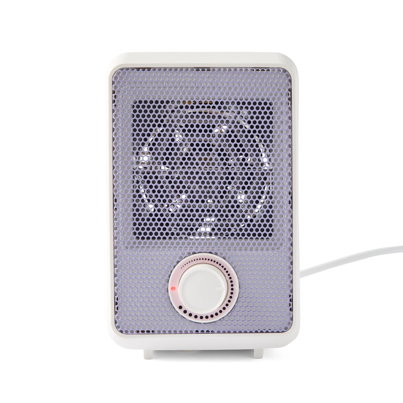 Desktop Mini Electric Heater Portable Small Room Office Desk Table 600W Purple