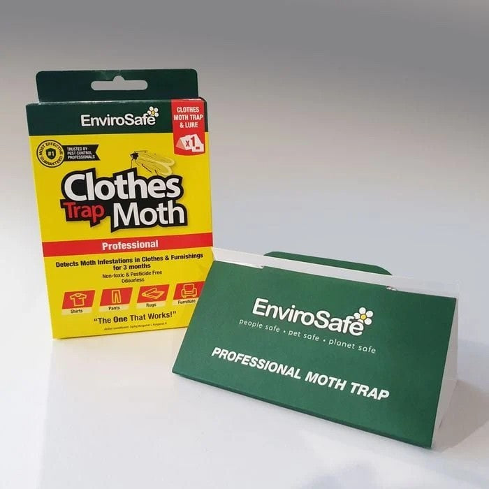 EnviroSafe Professional Clothes Moth Trap Lure Non Toxic Safe DIY Last 3 Month