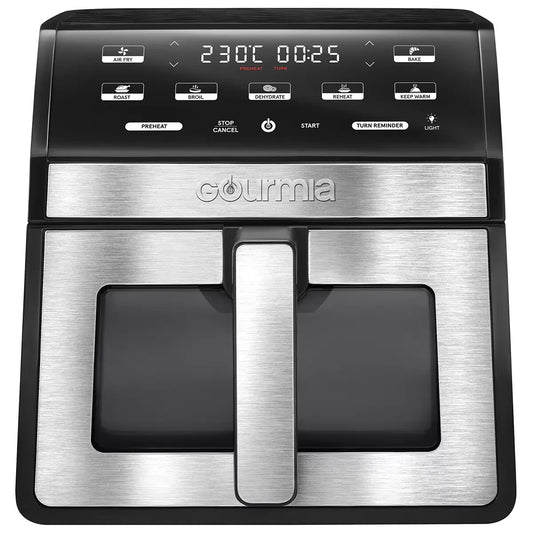 Gourmia 7.6L Multifunctional Air Fryer with FryForce 360° Non Stick Tray GAF858