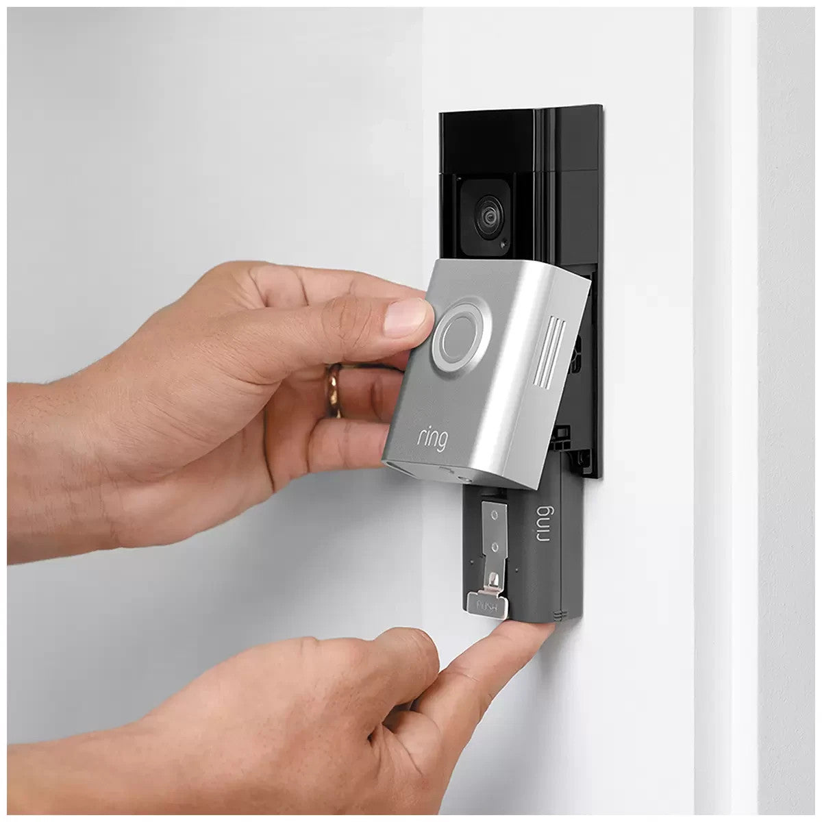 Ring Video Doorbell Plus With Chime Pro Quick Release Battery Security Camera
