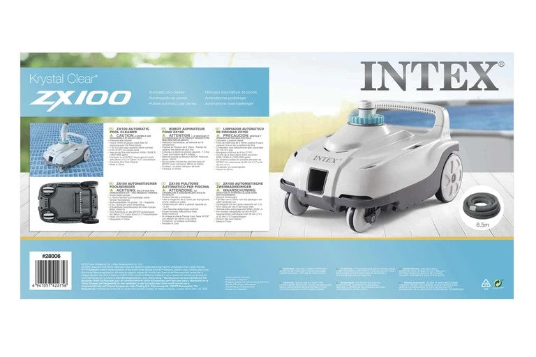 Genuine Intex Pool Cleaner Automatic Vacuum Above Ground Wall Floor Vac  ZX100
