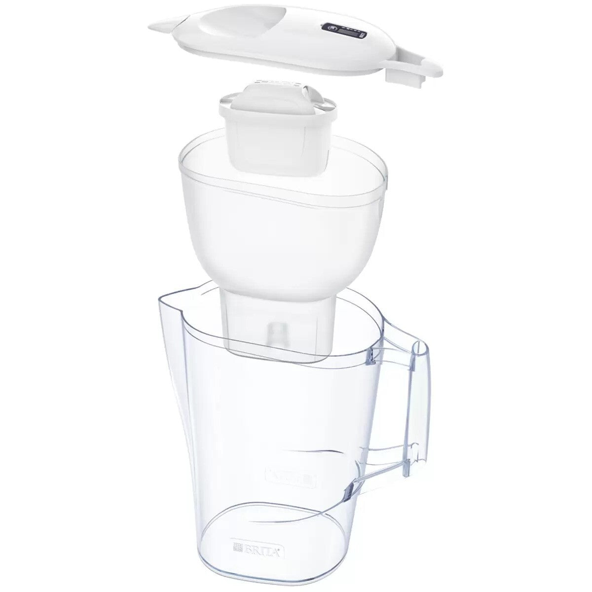 Brita Water Filter Jug 3.5L Aluna XL with 2 Brita Maxtra+ Filter Cartridges