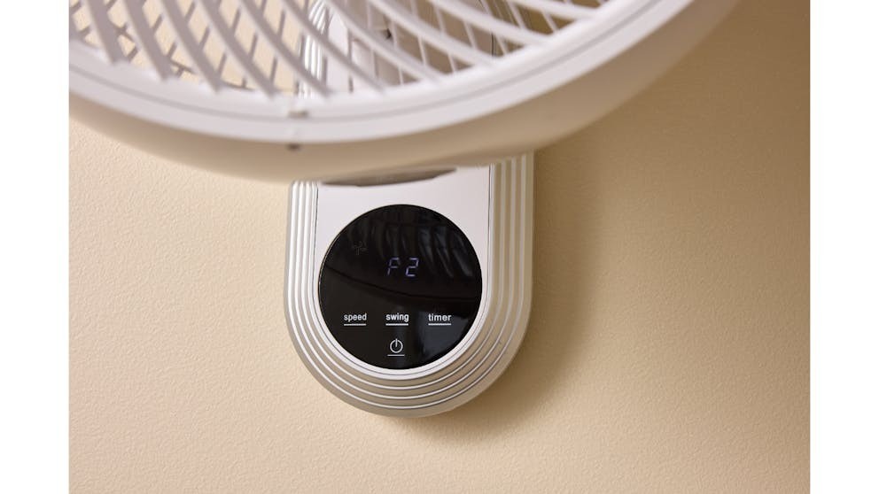 Goldair 40cm Wall Fan with Remote Control WiFi Smart Home Timer 3 Speed White