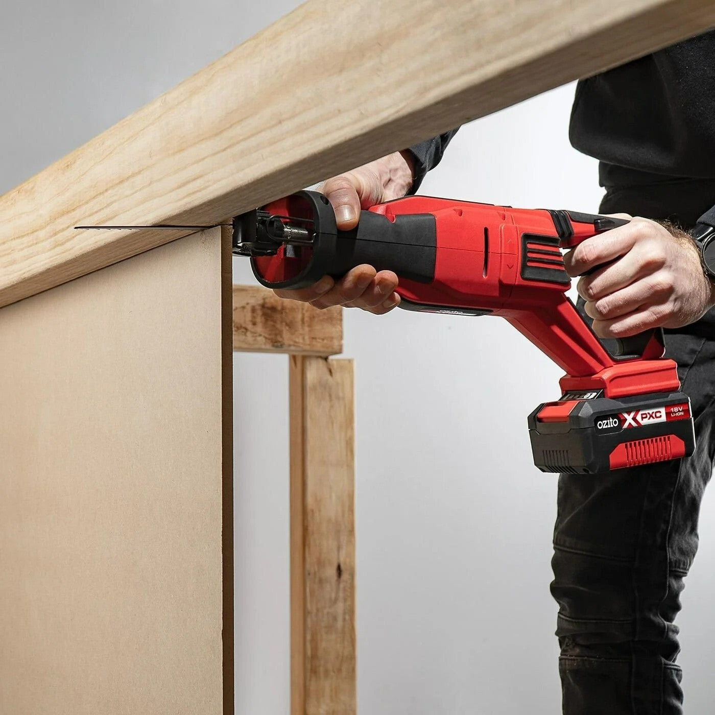 Ozito PXC 18V Reciprocating Saw Cutter Cordless Brushless Home Garden SKIN ONLY