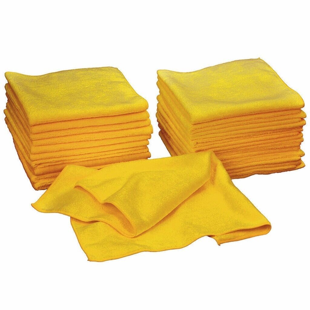 72 Kirkland Signature Ultra Soft Plush Microfiber car Towels Cloths 40cm x 40cm