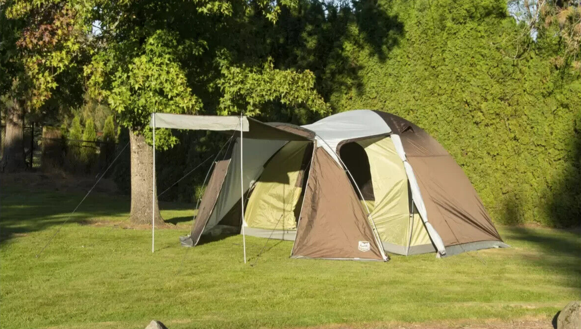 Timber Ridge  Camping Tent  6 Person Dome Hiking Outdoor Shelter Waterproof