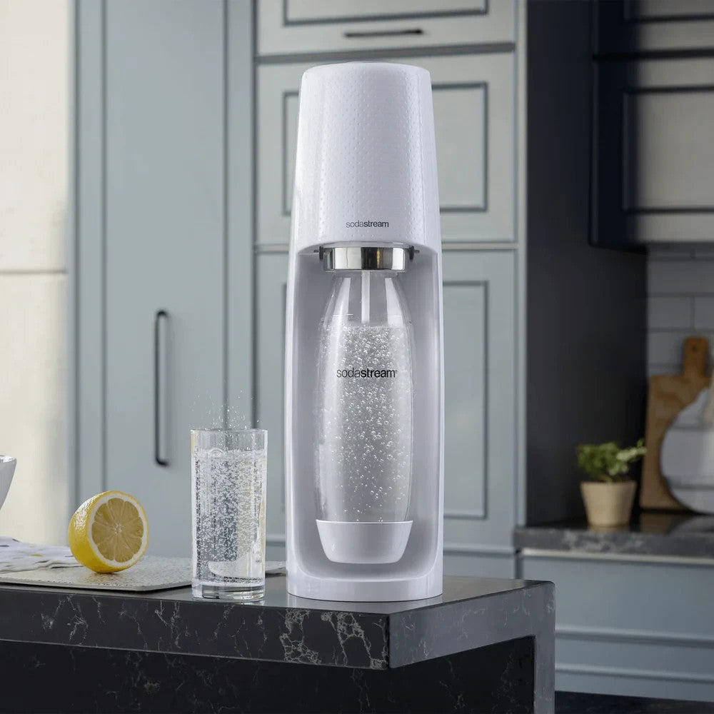 SodaStream Spirit Sparkling Drink Water Soda Fizzy Drinks Machine Maker White