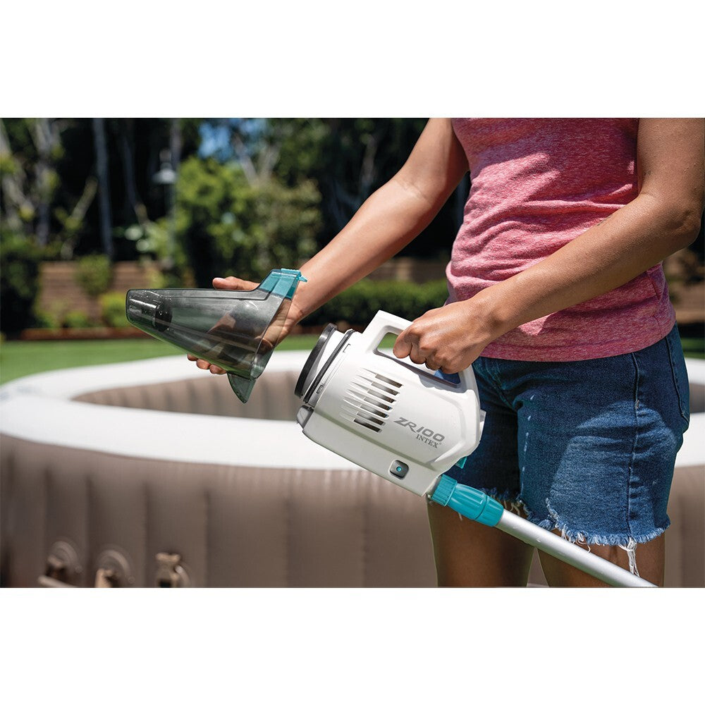 Genuine  Intex Pool Vacuum Cleaner ZR100 Handheld Rechargeable Above Ground Vac