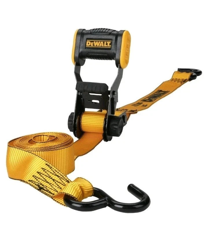 DeWALT Ratchet Tie Down Straps 31mm x 3.6m Break Strength 816kg 4 Pack