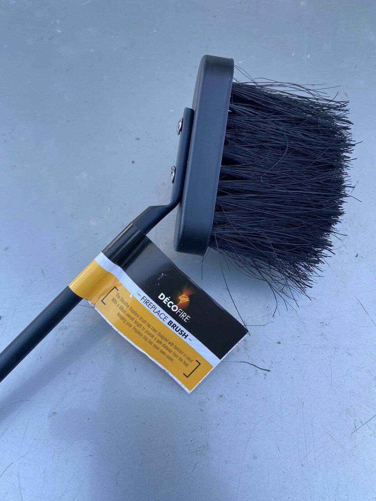 Decofire Fireplace Brush Home Garden Fire Place Safety Tool 68cm Black