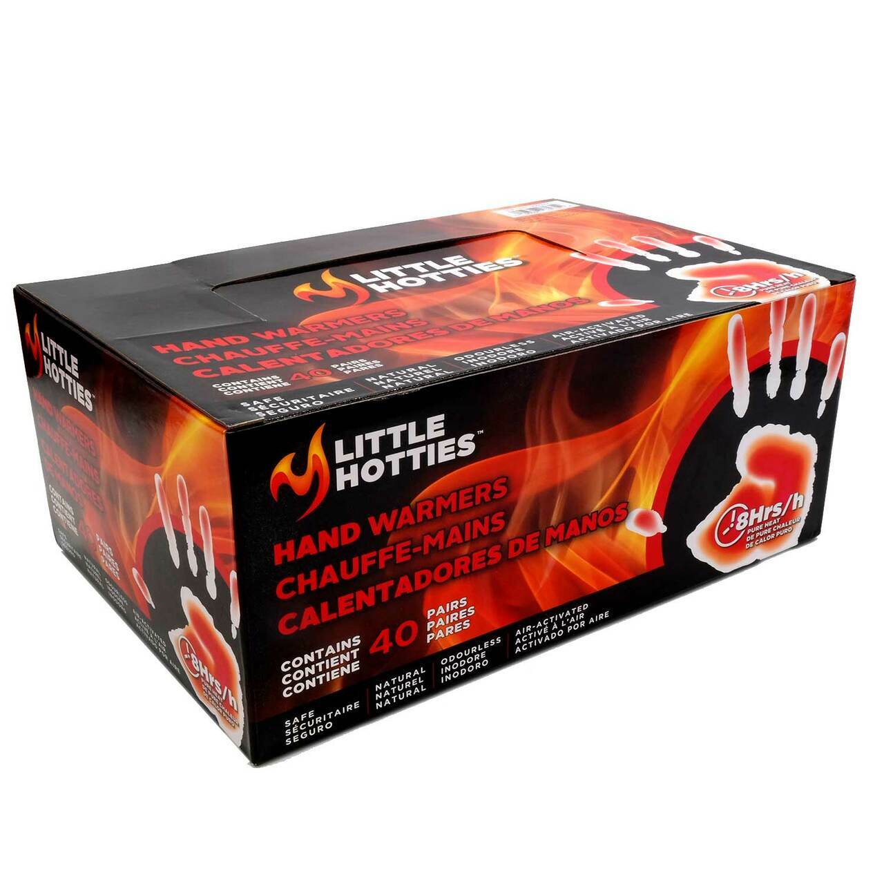 Little Hotties 80 Hand Warmers 40 Pairs Snow Ski Glove Warmer Heater Outdoor