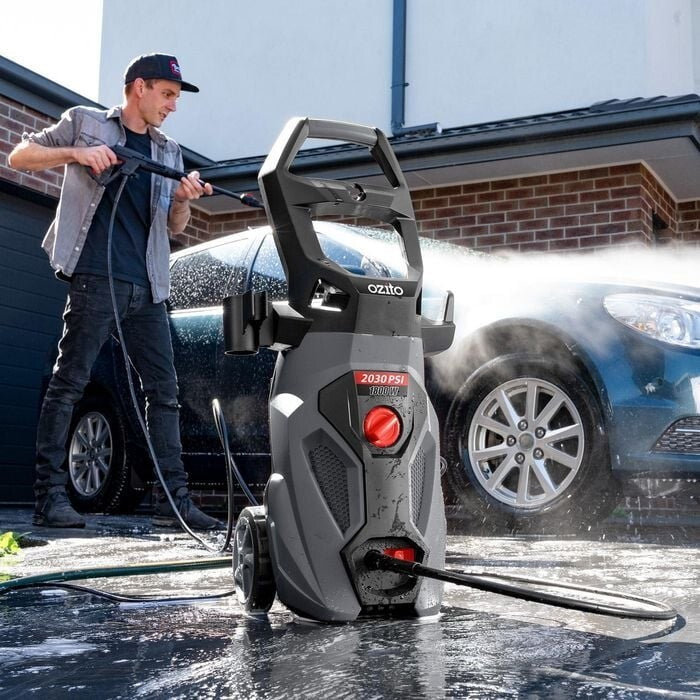 Ozito Pressure Washer Cleaner 1800W Electric Water Adjustable Spray 2030PSI