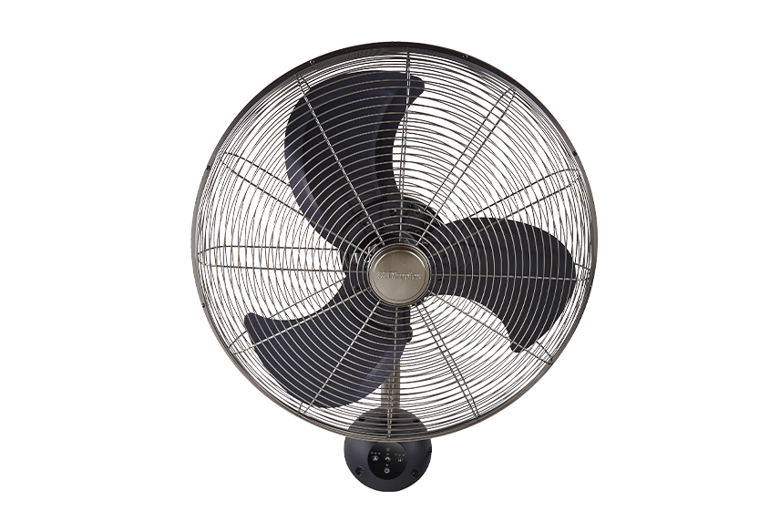 Dimplex 50cm Wall Mounted Fan with Remote Control 3 Speed Oscillating Black